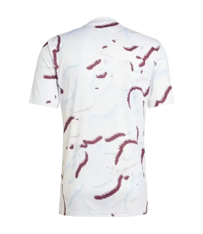 adidas adidas Aston Villa 2025 - 26 Prematch Training Jersey- White