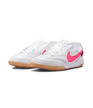 Nike Nike Jr Tiempo Street Gato IC indoor Shoes - White/Pink/Black
