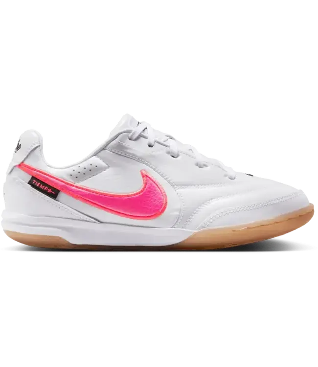 Nike Nike Jr Tiempo Street Gato IC indoor Shoes - White/Pink/Black