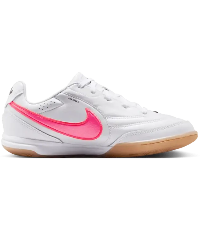 Nike Nike Jr Tiempo Street Gato IC indoor Shoes - White/Pink/Black