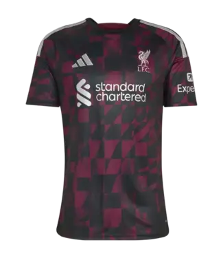 Nike adidas Liverpool 2026 - 27 Third Jersey - Black/Maroon