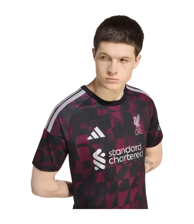 Nike adidas Liverpool 2026 - 27 Third Jersey - Black/Maroon