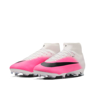 Nike Nike Zoom Mercurial Superfly 11 Academy FG Soccer Cleats - White/Pink/Black