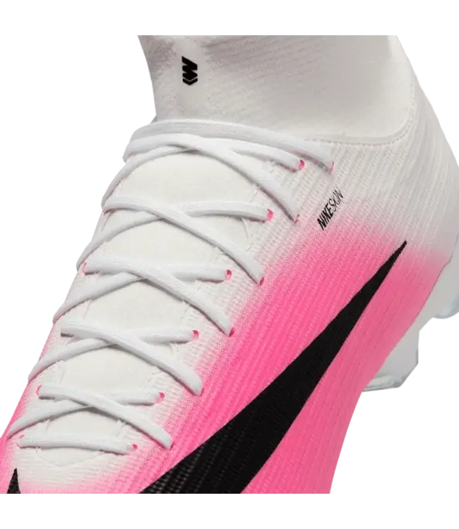 Nike Nike Zoom Mercurial Superfly 11 Academy FG Soccer Cleats - White/Pink/Black