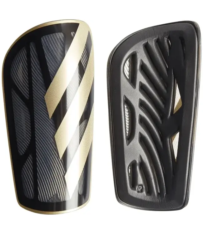adidas adidas Tiro 2026 League Shin Guards - Black/Gold Metallic/White
