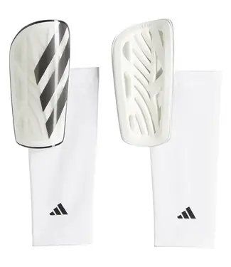 adidas adidas Tiro 2026 League Shin Guards - White/Black/Silver Metallic