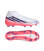 adidas adidas F50 Hyperfast Mid League FG Cleats -Cloud White/Solar Purple/Solar Turbo