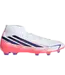 adidas adidas F50 Hyperfast Mid League FG Cleats -Cloud White/Solar Purple/Solar Turbo