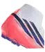 adidas adidas F50 Hyperfast Mid League FG Cleats -Cloud White/Solar Purple/Solar Turbo