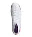 adidas adidas F50 Hyperfast Mid League FG Cleats -Cloud White/Solar Purple/Solar Turbo
