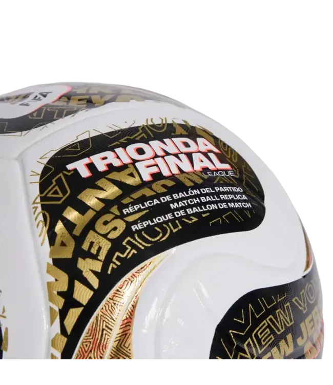 adidas adidas FIFA World Cup 2026 Trionda Finals FIFA Quality League Soccer Ball - White/Black/Gold Metallic