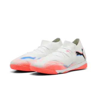 Puma Puma Future 8 Match  IC Indoor Untamed Pack - White/Black/Glowing Red
