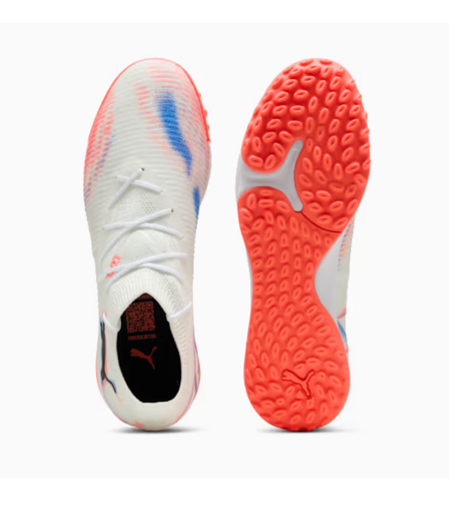 Puma Puma Future 8 Match  IC Indoor Untamed Pack - White/Black/Glowing Red