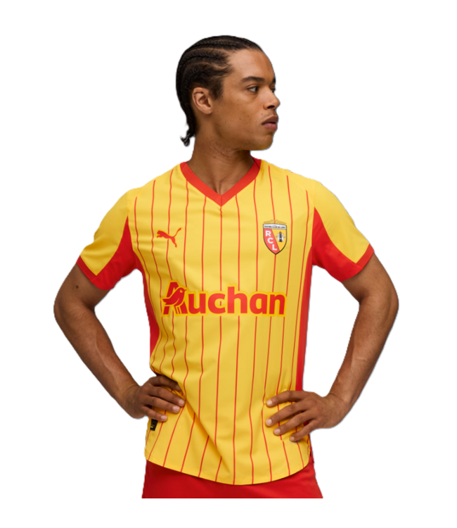 Puma Puma RC Lens 2025 -26 Authentic Home Jersey - Yellow/Red
