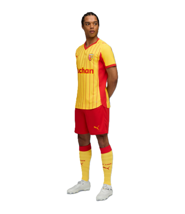 Puma Puma RC Lens 2025 -26 Authentic Home Jersey - Yellow/Red