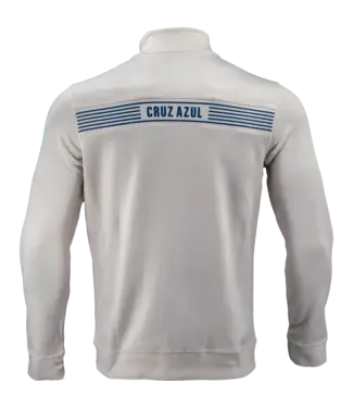Pirma Pirma Cruz Azul 2026 -27 Full Zip Track Jacket - Beige/Navy