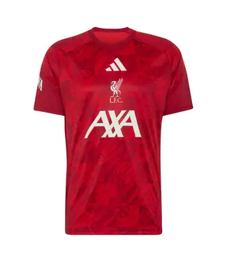 adidas adidas Liverpool 2026 - 27 Prematch Training Jersey - Active Maroon/Better Scarlet