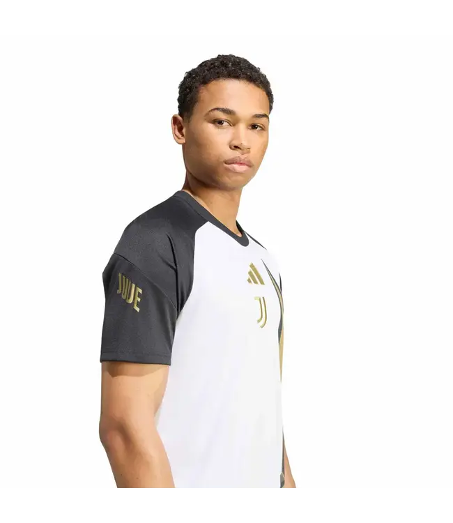 adidas adidas Juventus 2026 - 27 Prematch Training Jersey - White/Black