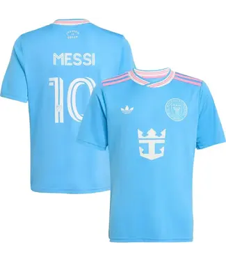 adidas adidas Youth Inter Miami CF / Messi #10 2026 Third Jersey - Semi Blue Burst