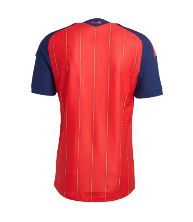 adidas adidas Spain World Cup 2026 Authentic Home Jersey - Vivid Red/Navy Blue