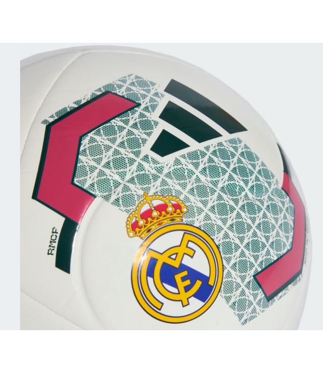 adidas adidas Real Madrid 2026 - 2027 Home Club Soccer Ball - White / Aurora Ivy