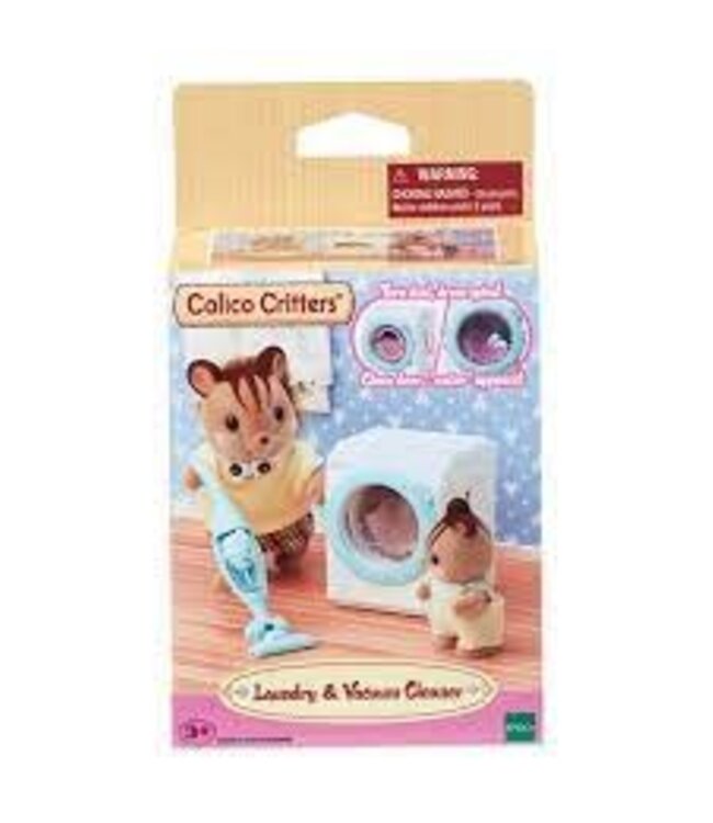 Epoch Calico Critter Laundry And Vacuum Cleaner