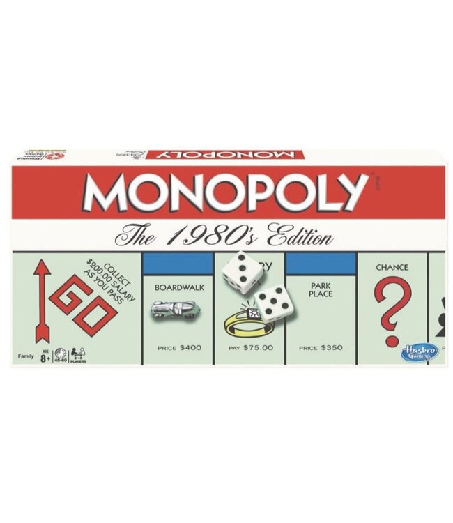 Winning Moves Monopoly The 1980s Edition