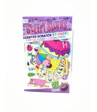 Ooly Sleepy Sloth Scented Stickers