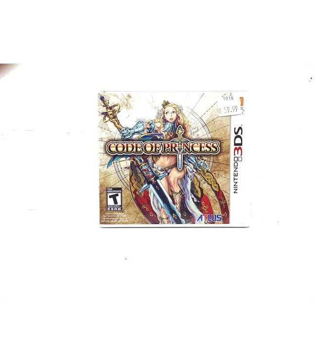 Nintendo 3DS Code Of Princess 3DS