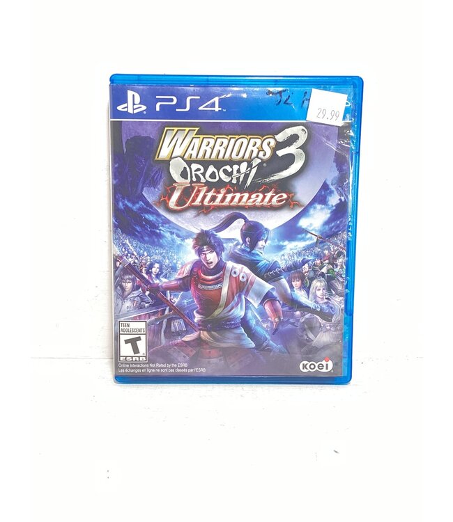 PS4 Warriors Orochi 3 Ultimate PS4