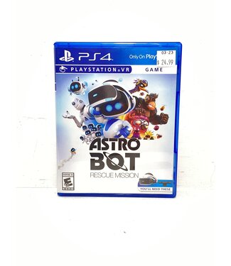 PS4 Astro Bot Rescue Mission PS4