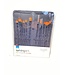 12 PC FINE ART BRUSH SET CASE