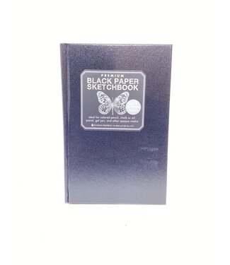 Peter Pauper Press Premium Black Paper Sketchbook