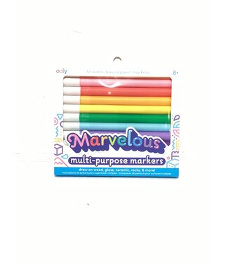 Ooly Marvelous Mutli Purpose Paint Marker 12 colors