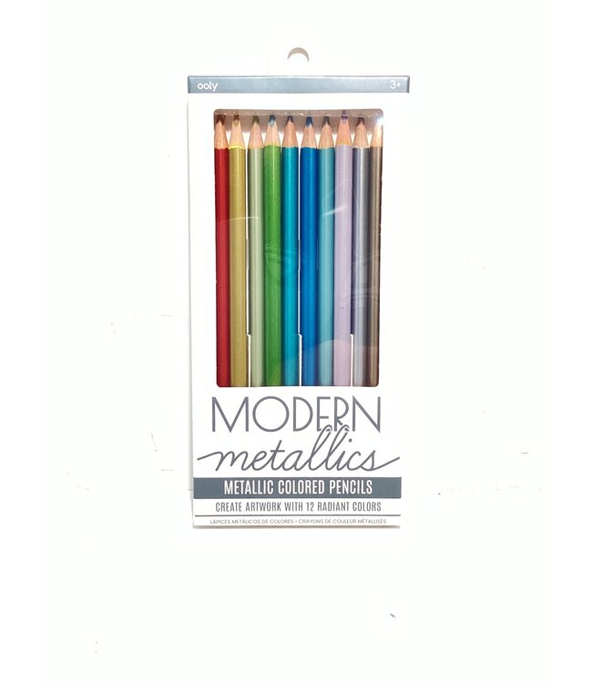 Ooly Modern Metallics Color Pencil