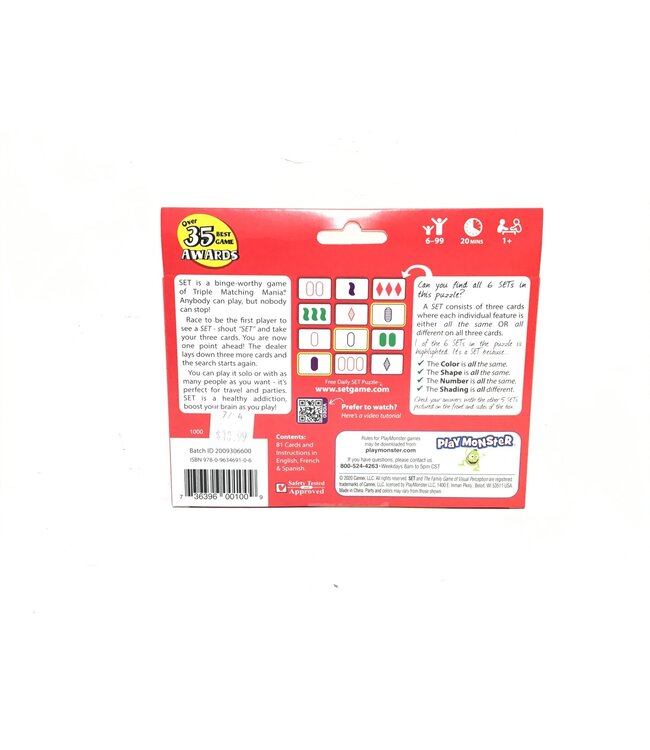 Playmonster LLC Set Game