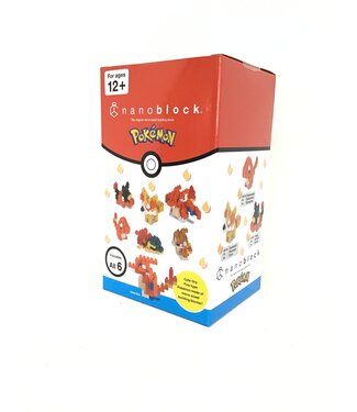 Bandai Namco Toys Pokemon Type Fire Set 1 Nanoblock mininano Series