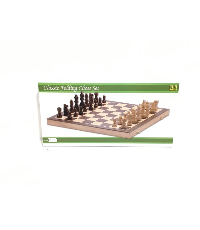 CHH Products Classic Folding Wooden Chess Set 15