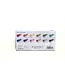12 PC 60 ml ACRYLIC PAINT SET - METALLIC