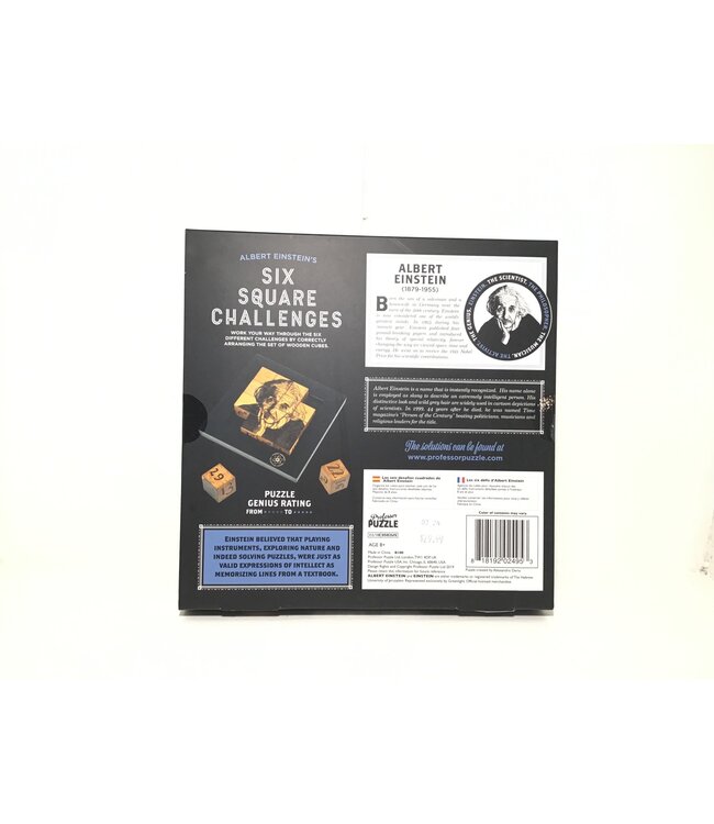Einstein Six Sqaure Challenges