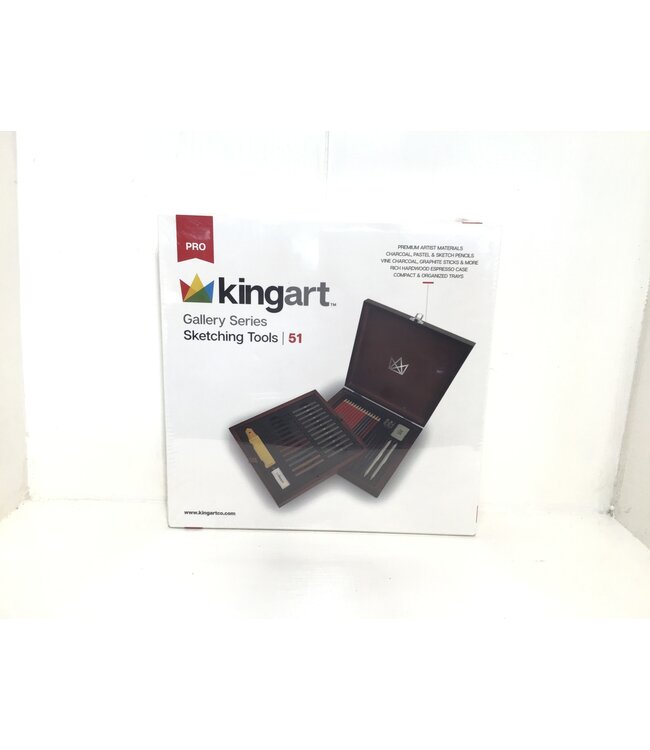 51 PC GALLERY SERIES SKETCHING TOOL SET