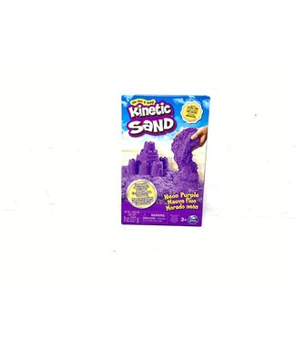 Spin Master Kinetic Sand 8oz Neon Purple
