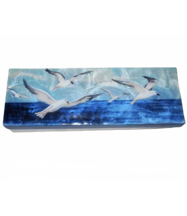 Kubla Craft Long Capiz Box Seagull