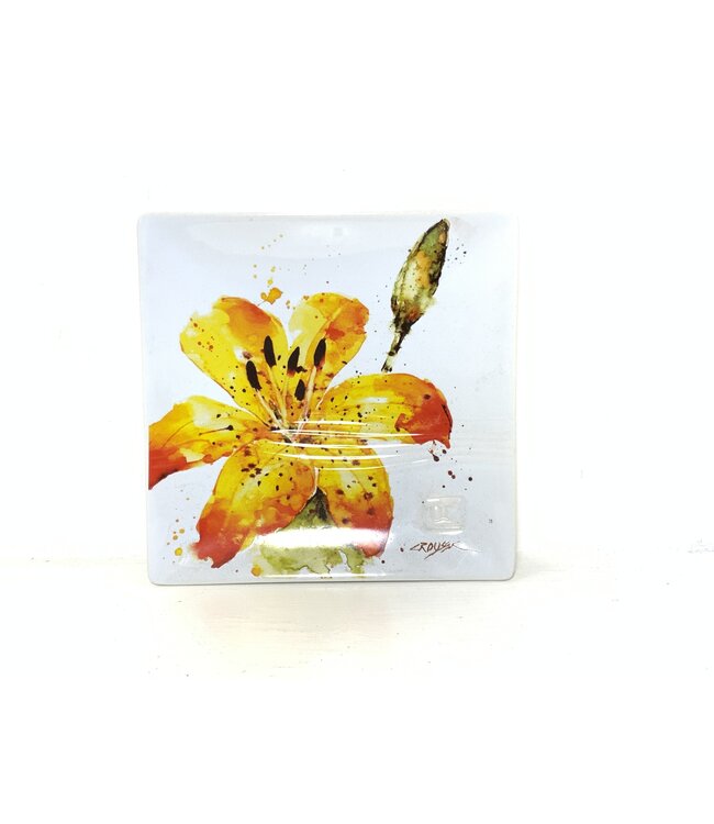 Demdaco Tiger Lily Snack Plate