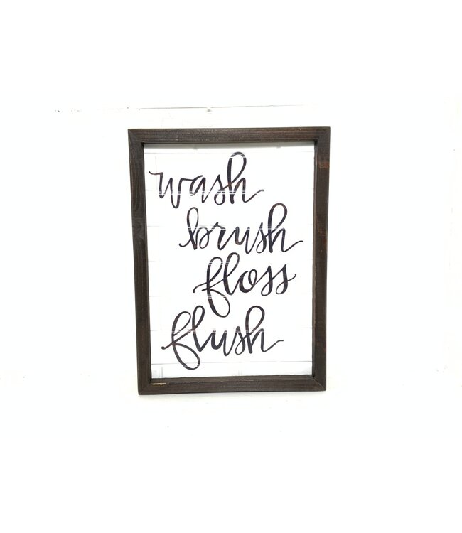 Primitives By Kathy Inset Box Sign Wash Brush