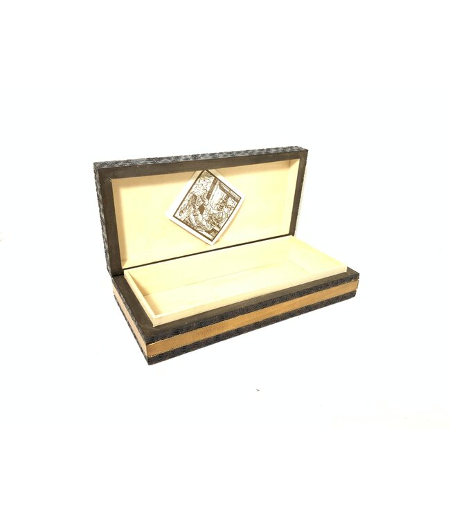 M Cornell Imports Inc BRASS INLAY BOX 7777