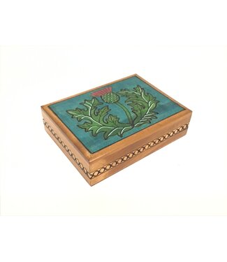 M Cornell Imports Inc Wooden Thistle Box 7312