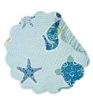 C&F Enterprises Imperial Coast Round Placemat