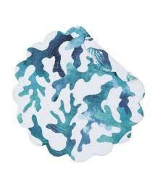 C&F Enterprises Aqua Reef Round Placemat