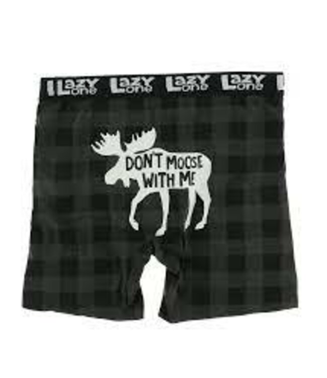 Lazy Ones Dont Moose Boxer Brief